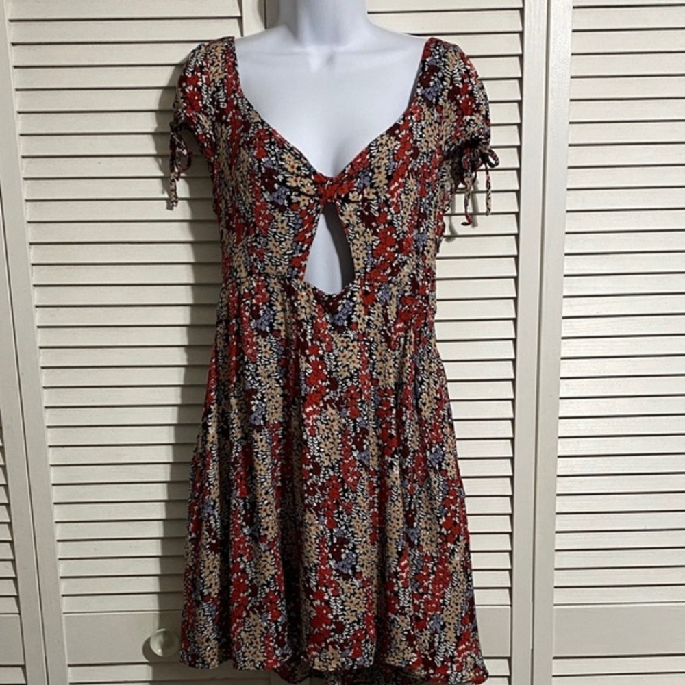 Free People Miss Right Cutout Skater Dress!